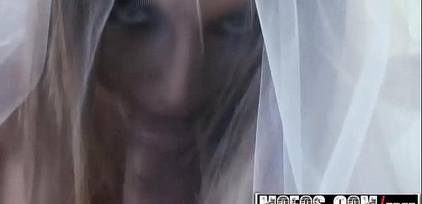  Bride to be (Stacey Hopkins) gets fucked in her veil and blindefold - Mofos